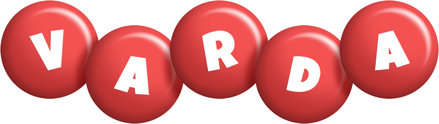 Varda candy-red logo