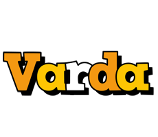 Varda cartoon logo