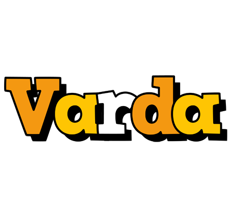 Varda cartoon logo