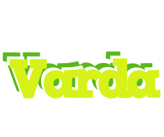 Varda citrus logo