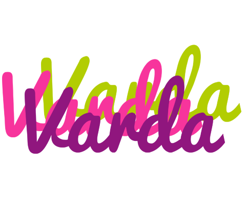 Varda flowers logo