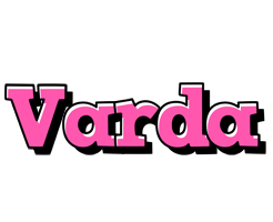 Varda girlish logo