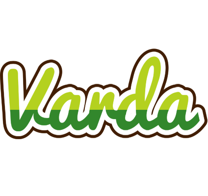 Varda golfing logo
