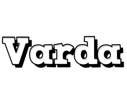 Varda snowing logo