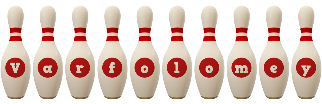 Varfolomey bowling-pin logo