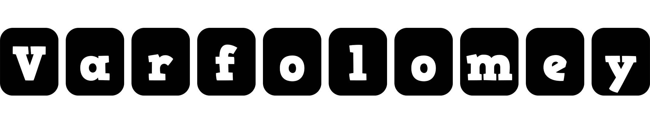 Varfolomey box logo