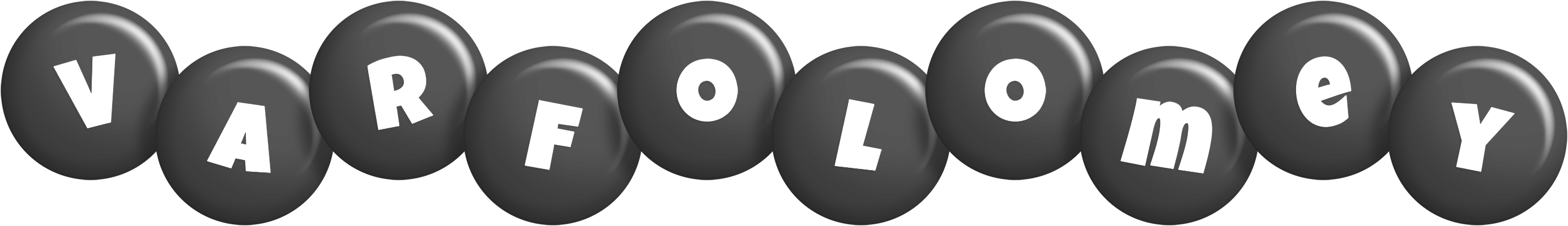 Varfolomey candy-black logo