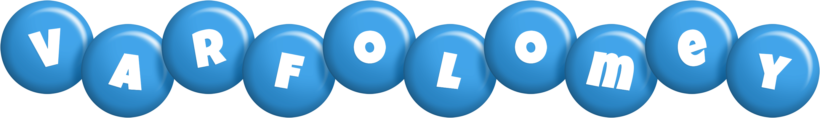 Varfolomey candy-blue logo