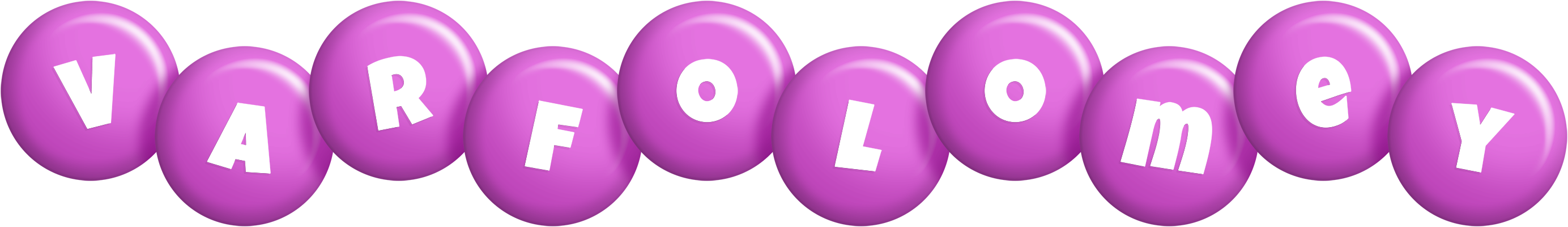 Varfolomey candy-purple logo