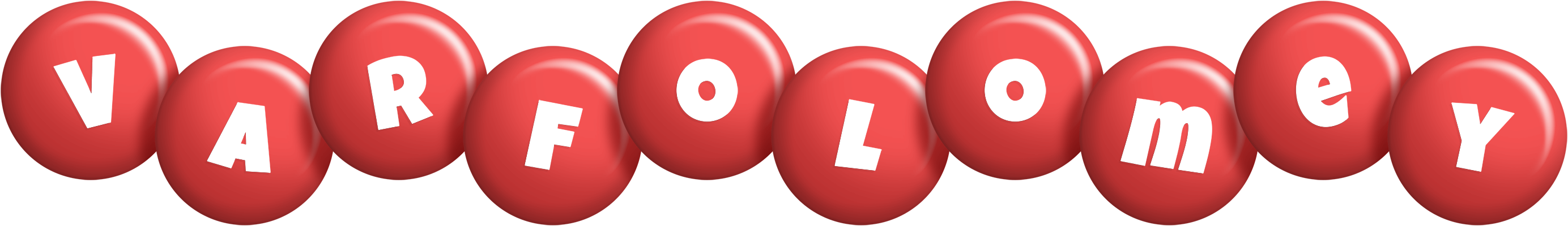 Varfolomey candy-red logo