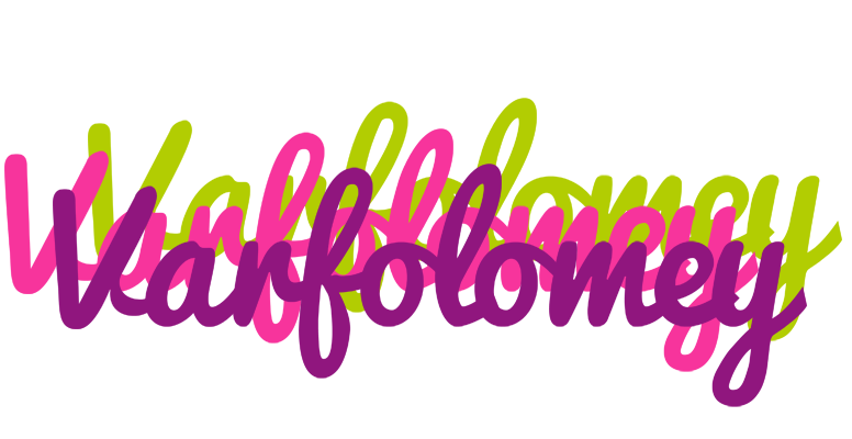 Varfolomey flowers logo