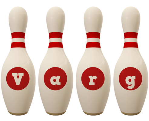 Varg bowling-pin logo