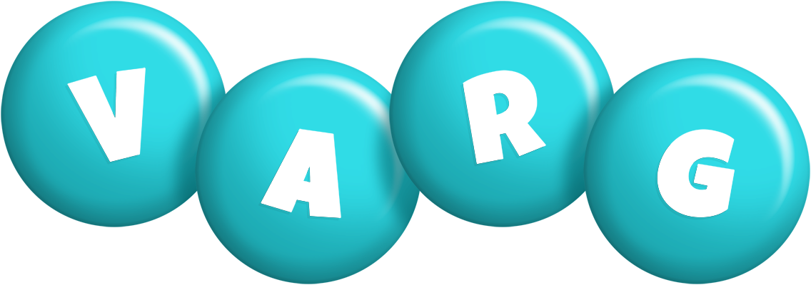 Varg candy-azur logo