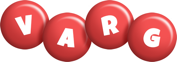 Varg candy-red logo