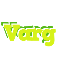 Varg citrus logo