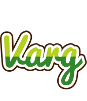 Varg golfing logo