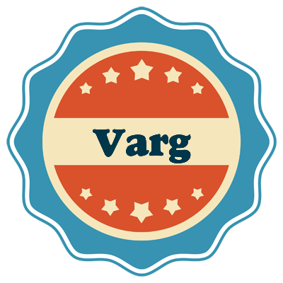 Varg labels logo