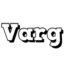 Varg snowing logo