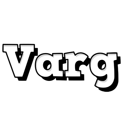 Varg snowing logo