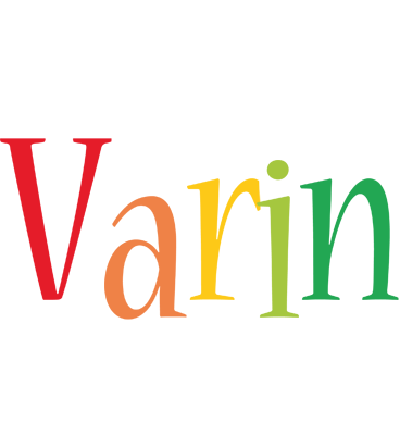 Varin birthday logo