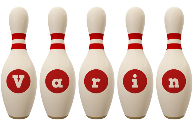 Varin bowling-pin logo