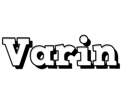 Varin snowing logo