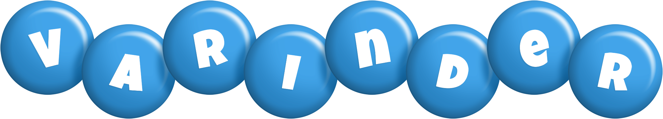 Varinder candy-blue logo