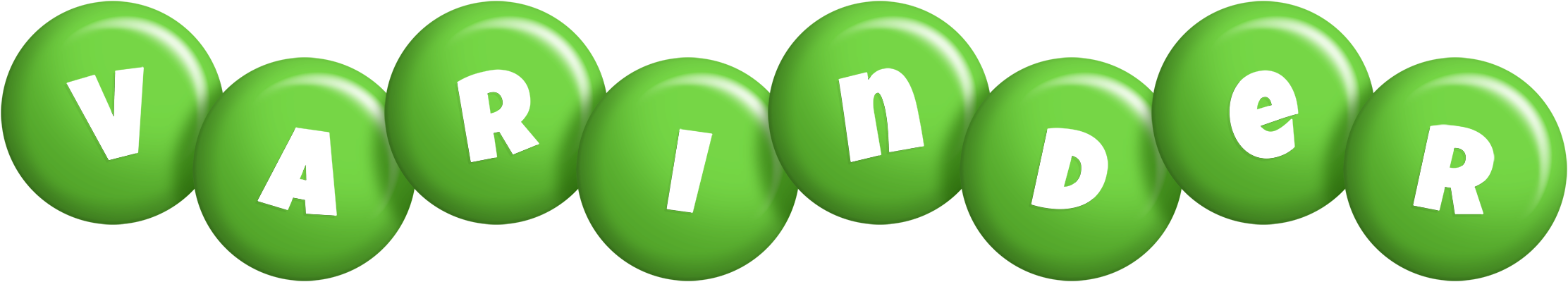 Varinder candy-green logo
