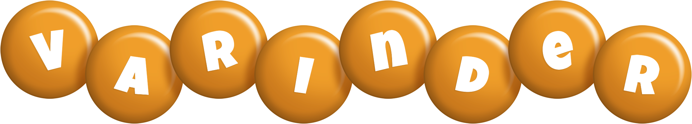 Varinder candy-orange logo