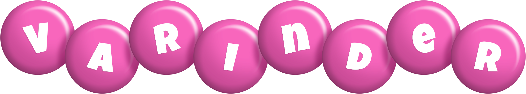 Varinder candy-pink logo