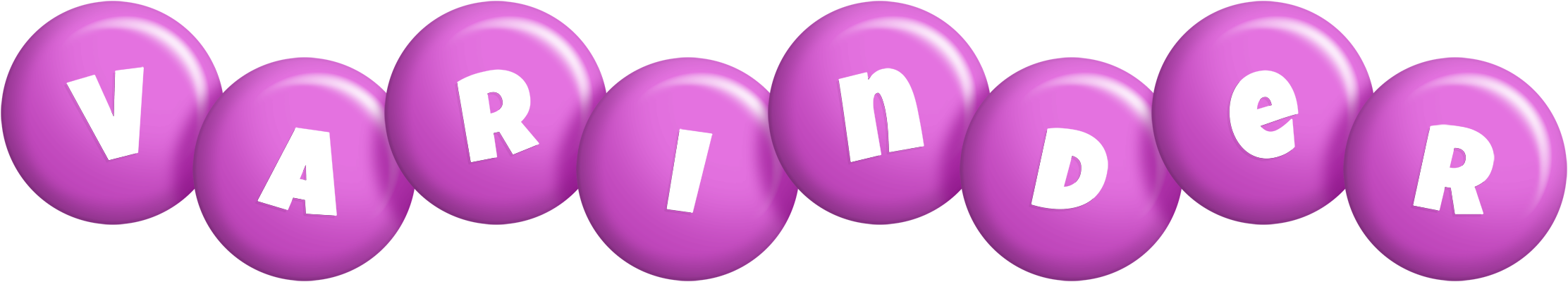 Varinder candy-purple logo