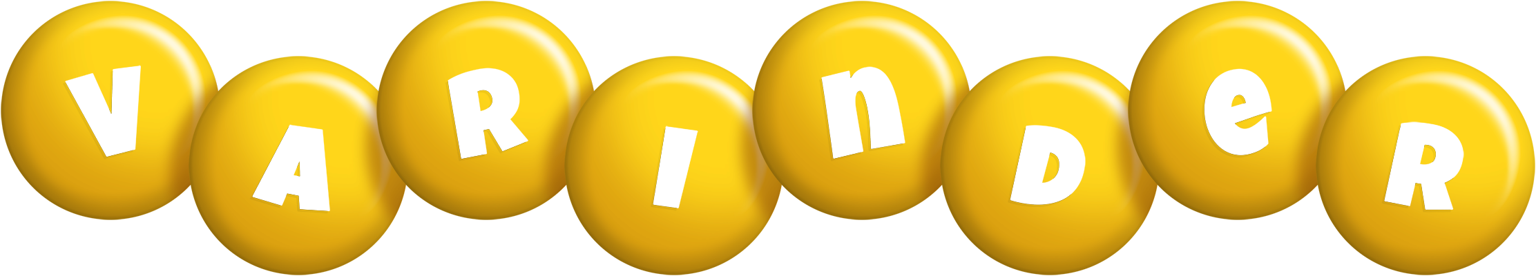 Varinder candy-yellow logo