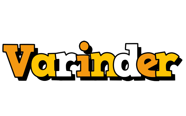 Varinder cartoon logo
