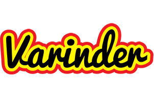 Varinder flaming logo