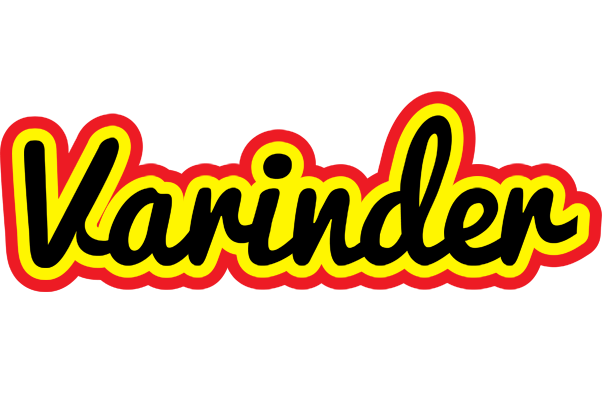 Varinder flaming logo