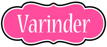 Varinder invitation logo