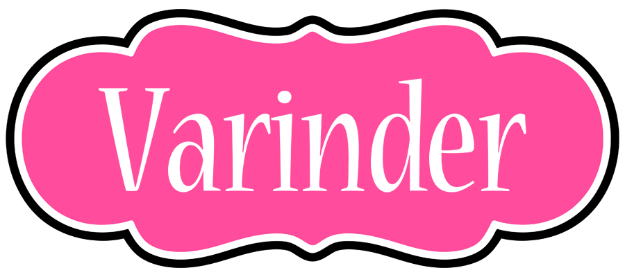Varinder invitation logo