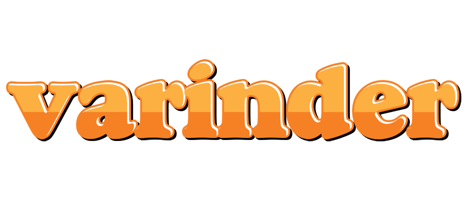 Varinder orange logo