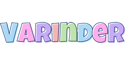 Varinder pastel logo