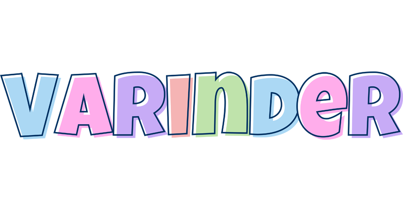 Varinder pastel logo