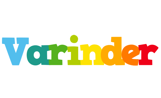 Varinder rainbows logo