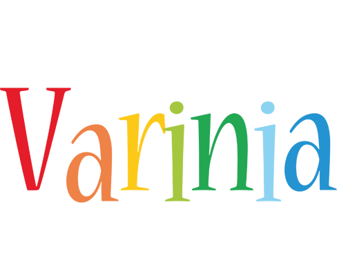 Varinia birthday logo
