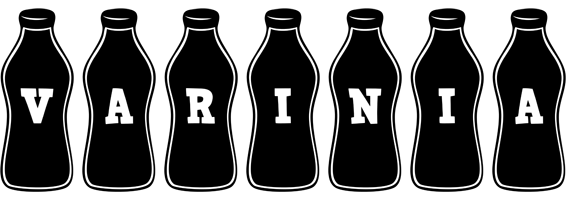 Varinia bottle logo