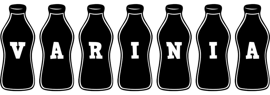 Varinia bottle logo