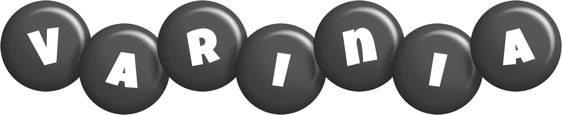 Varinia candy-black logo