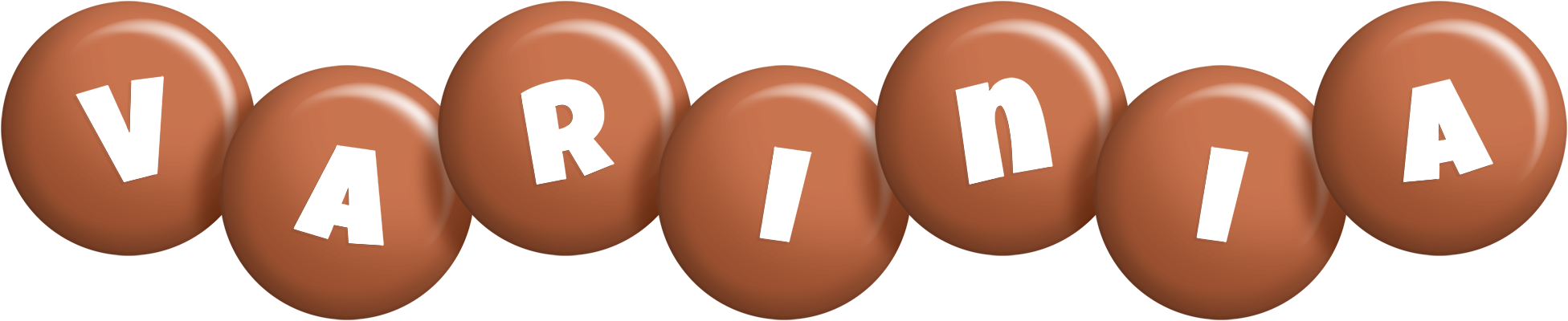 Varinia candy-brown logo