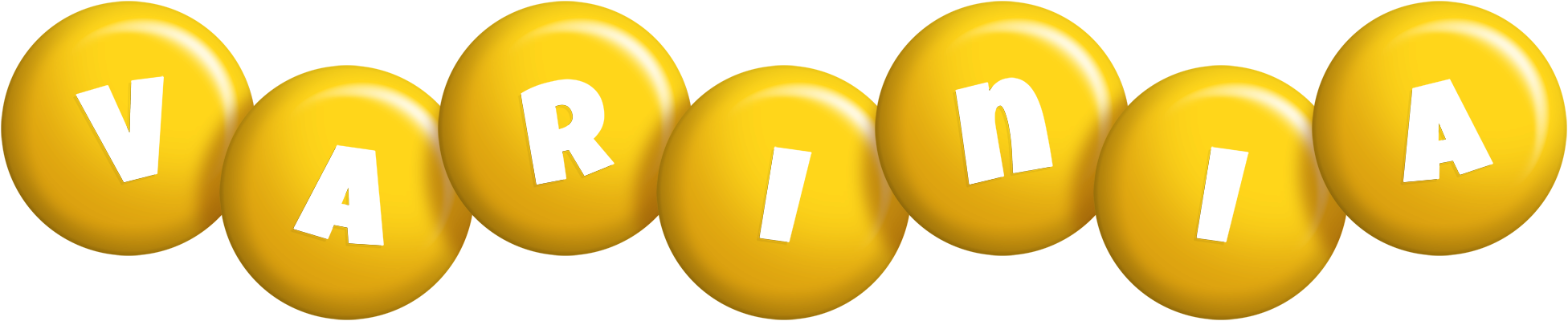 Varinia candy-yellow logo