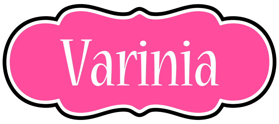 Varinia invitation logo