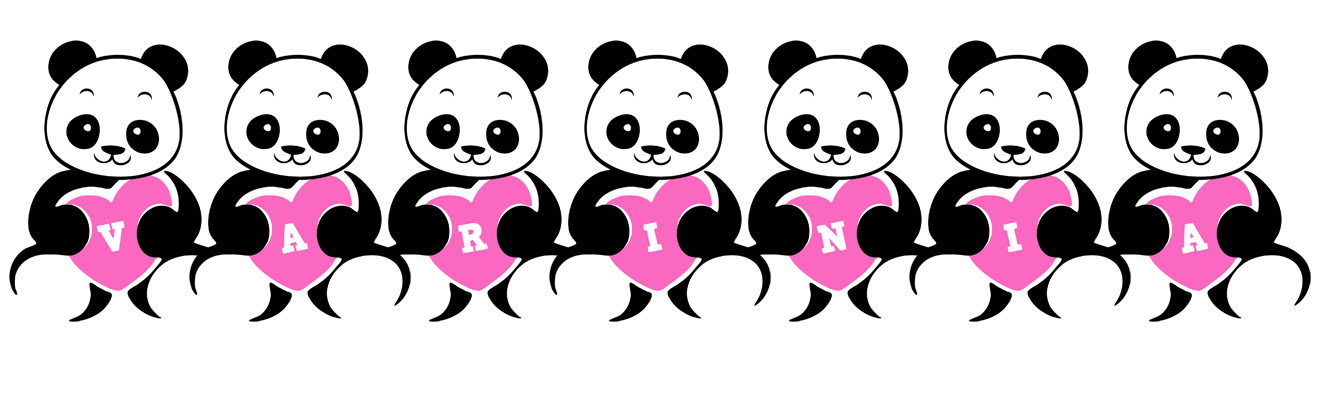 Varinia love-panda logo