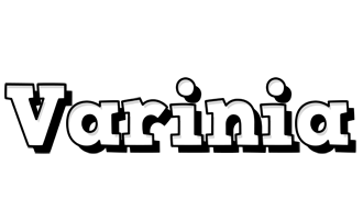 Varinia snowing logo